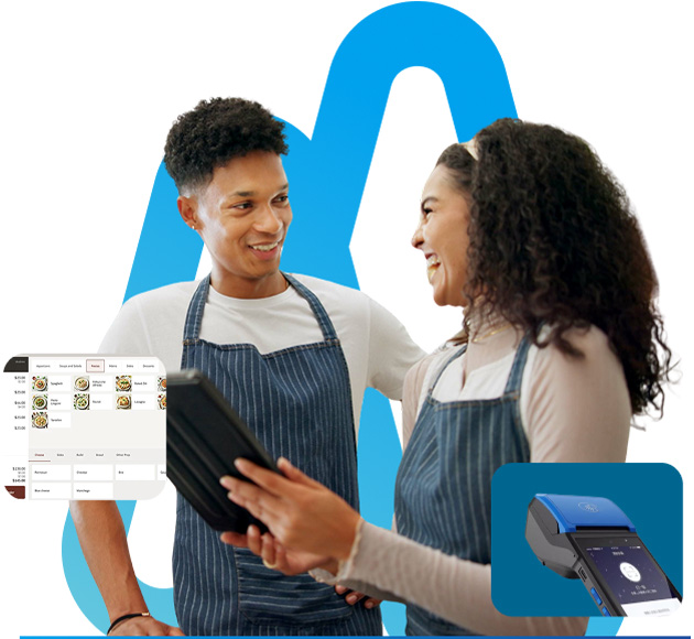 Restaurant Staff Talking about Menu
