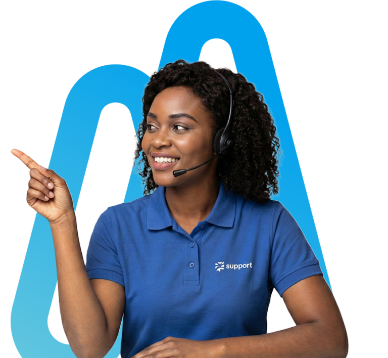 Support Agent Pointing